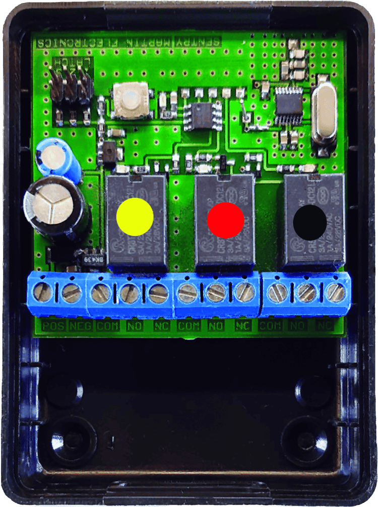 Learning 3 Ch Receiver (433MHz)